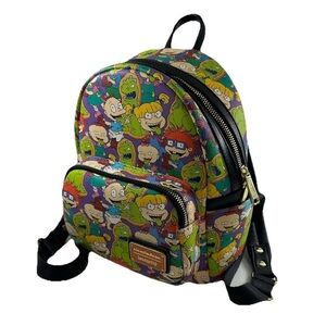Nickelodeon LOUNGEFLY RUGRATS Mini Backpack Mint Condition
